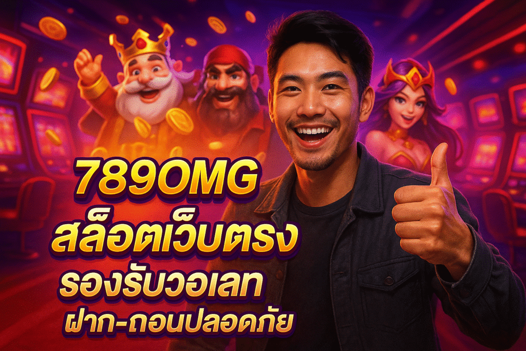 789OMG สล็อตเว็บตรง รองรับวอเลท ฝาก-ถอนปลอดภัย