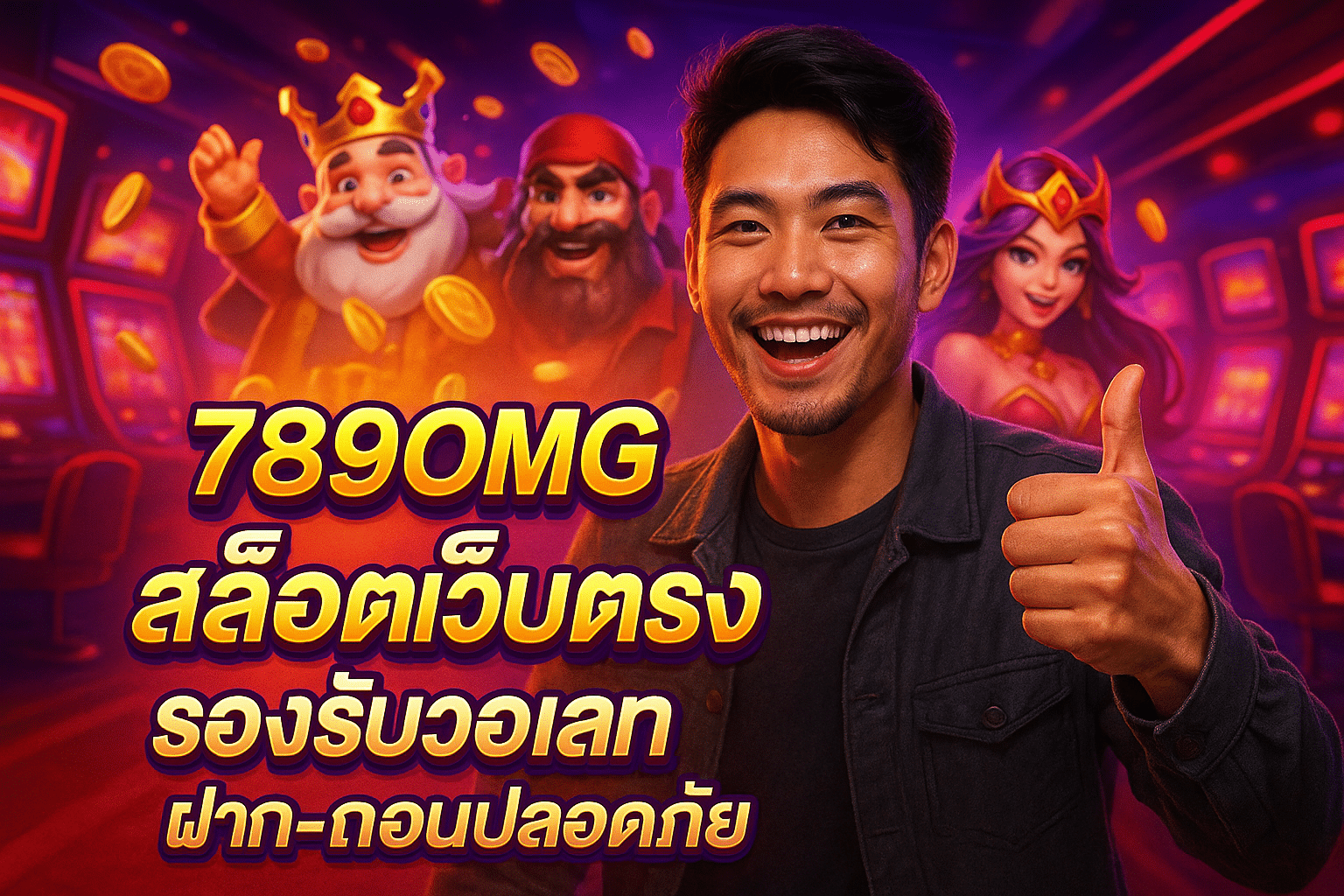 789OMG สล็อตเว็บตรง รองรับวอเลท ฝาก-ถอนปลอดภัย