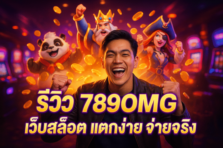 รีวิว 789OMG เว็บสล็อต แตกง่าย จ่ายจริง