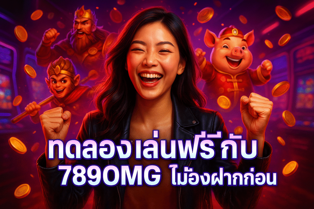 ทดลองเล่นฟรีกับ 789OMG ไม่ต้องฝากก่อน
